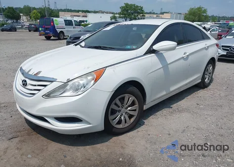2011 Hyundai Sonata Gls from USA, damaged, VIN 5NPEB4AC7BH184858